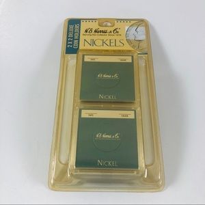 HE Harris Snaplocks - Nickel Size Blister Pack